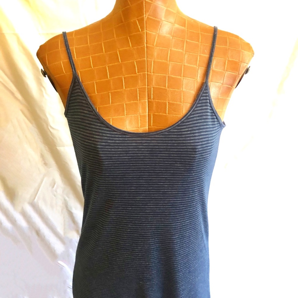NWOT Maxi Length Striped Tank Style Dress